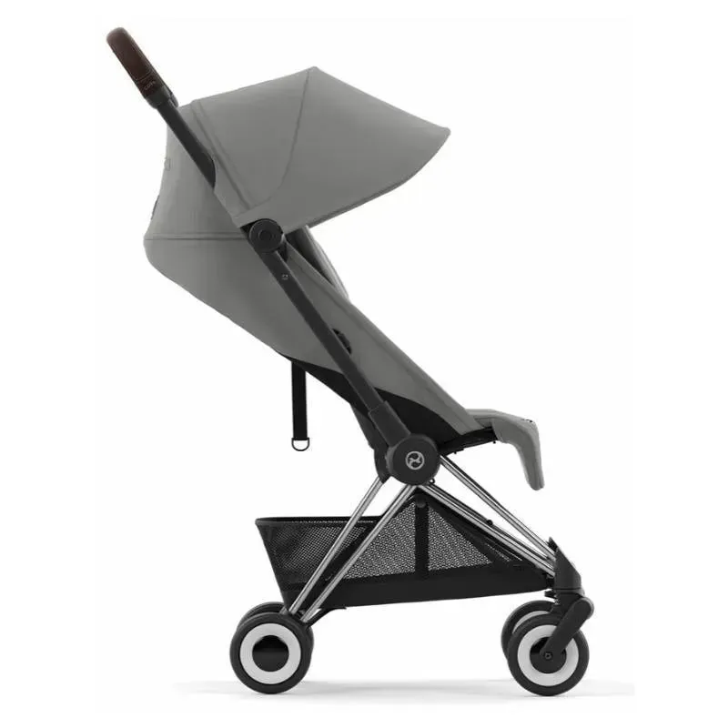 Cybex - Coya Compact Stroller, Chrome/Dark Brown/Mirage Grey 14 Reviews - Image 3